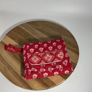 Vera Bradley Red and White Patterned Wallet